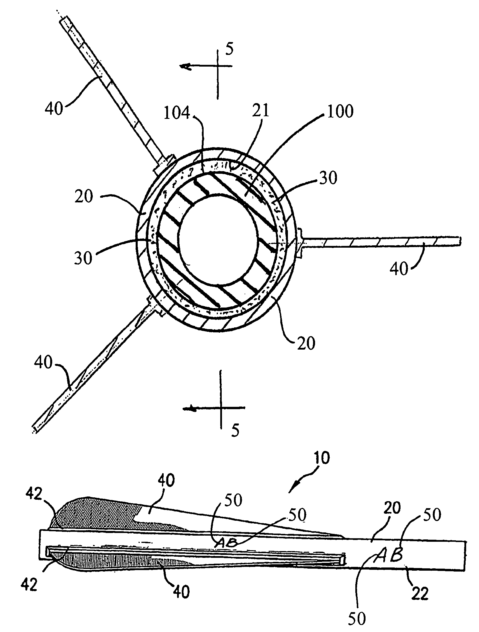 Apparatus and method for attaching vane to shaft