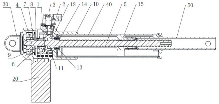 Clutch quick release mechanism and linear actuator