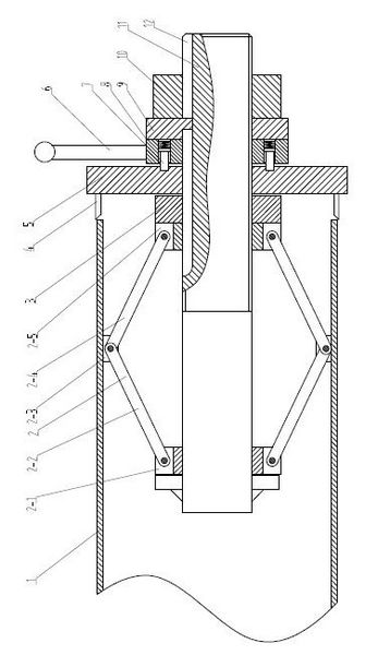 Pipe end groove forming machine