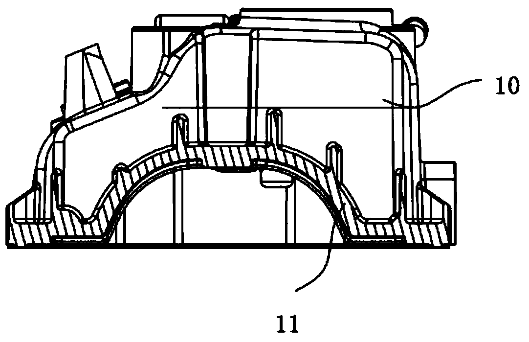 Sealing structure of valve chamber cover