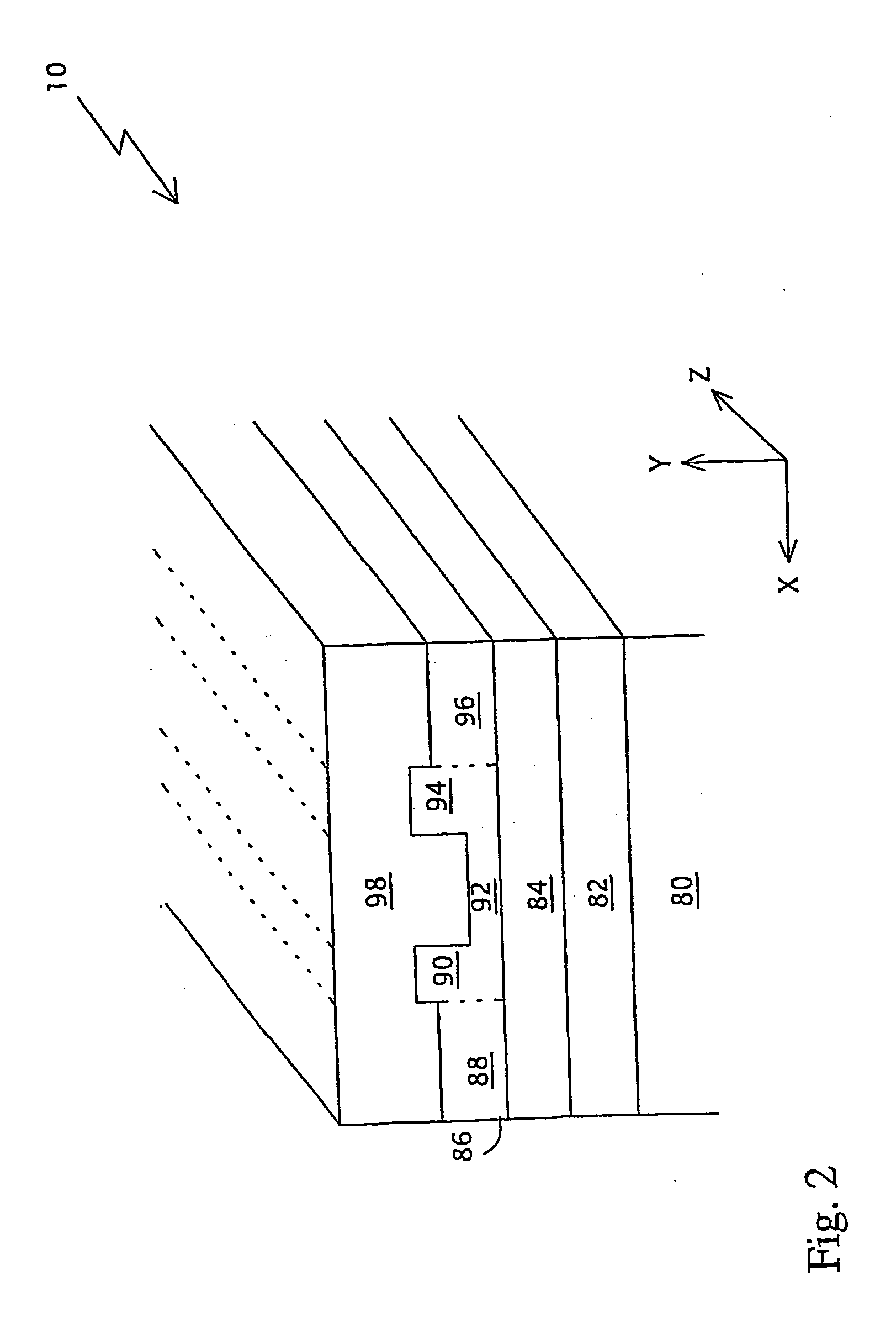 Optical mode coupling devices and an optical switch matrix based thereon