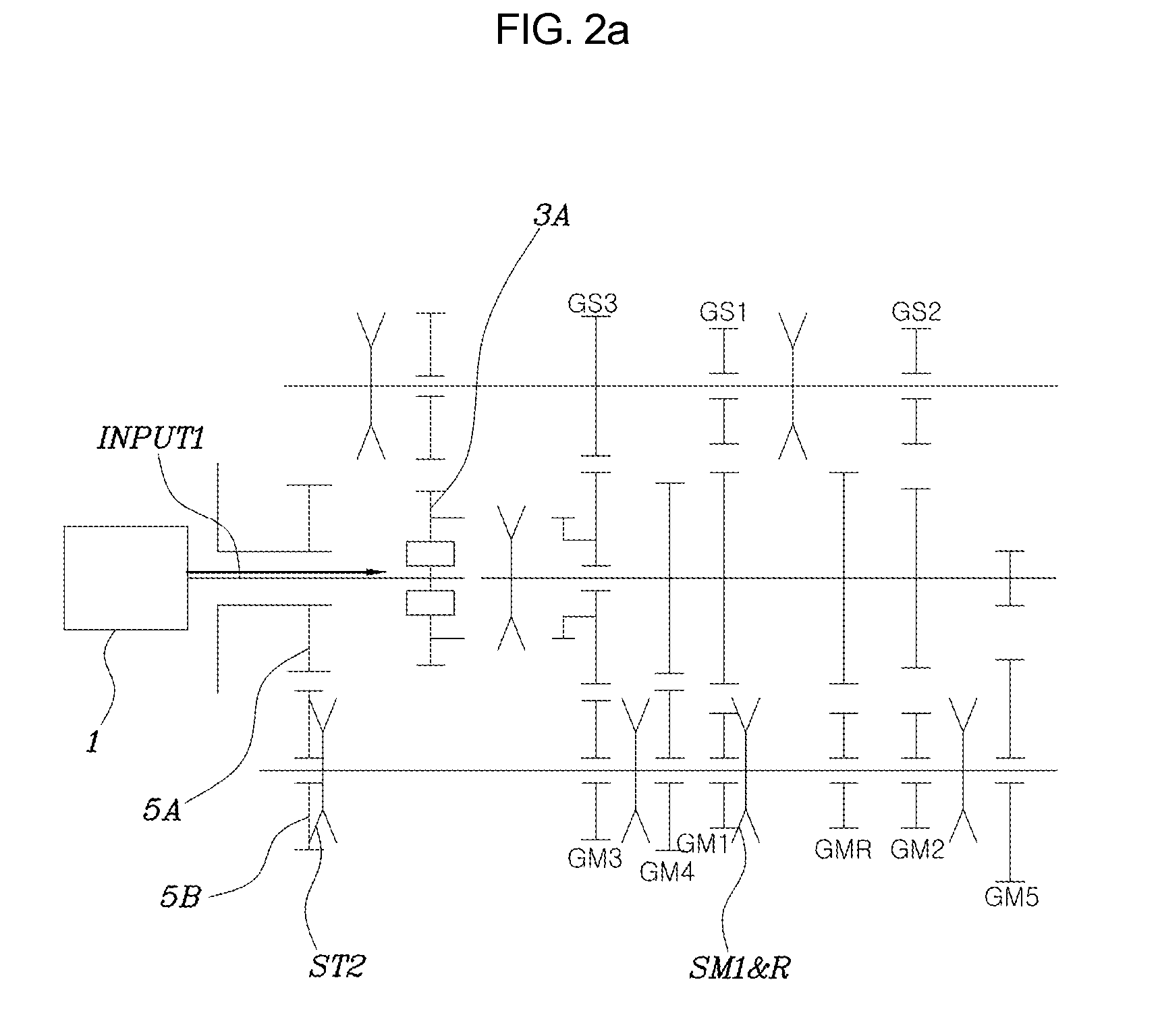 Transmission for vehicle