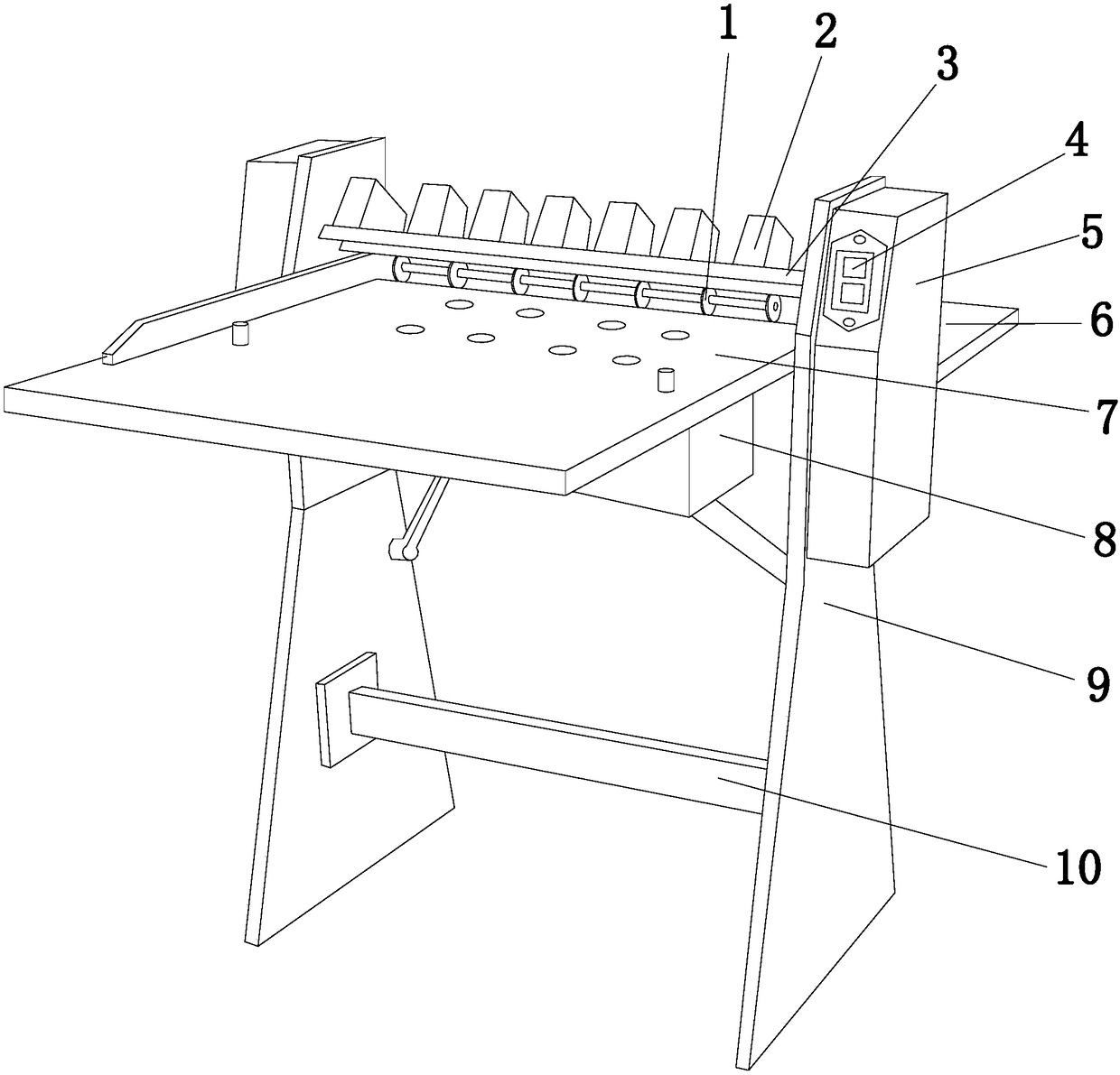 Novel scribing machine