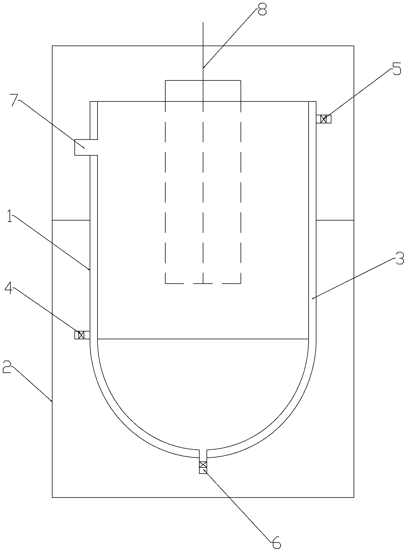 Rapeseed oil residue recycling segregation pot