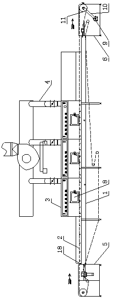 An anti-deviation and energy-saving microwave vulcanization device with stable vulcanization and its use method