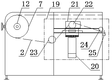 An anti-deviation and energy-saving microwave vulcanization device with stable vulcanization and its use method