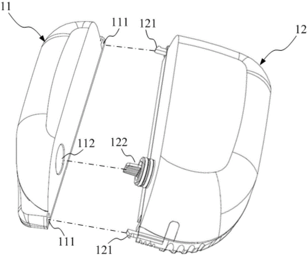 Ductless medicine fluid infusion device