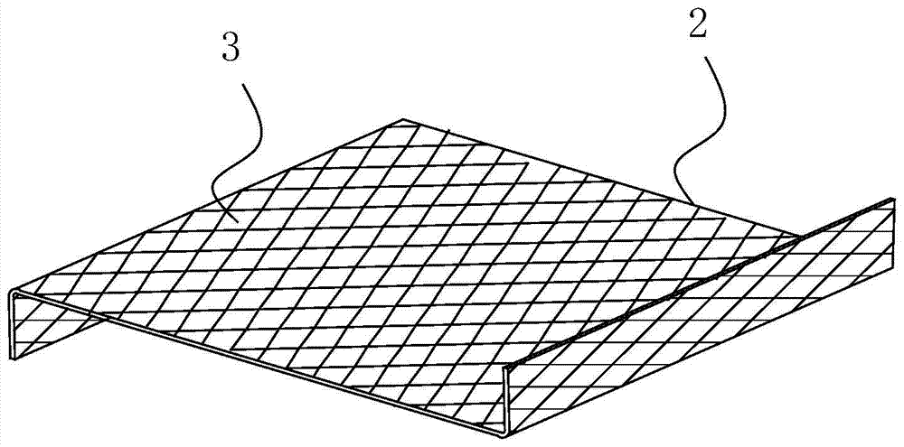 Prefabricated anti-folding lightweight partition board