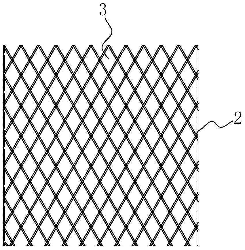 Prefabricated anti-folding lightweight partition board