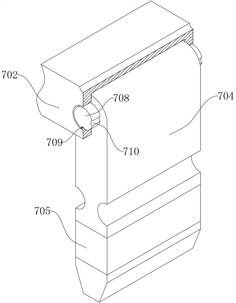 Battery detection device of new energy automobile