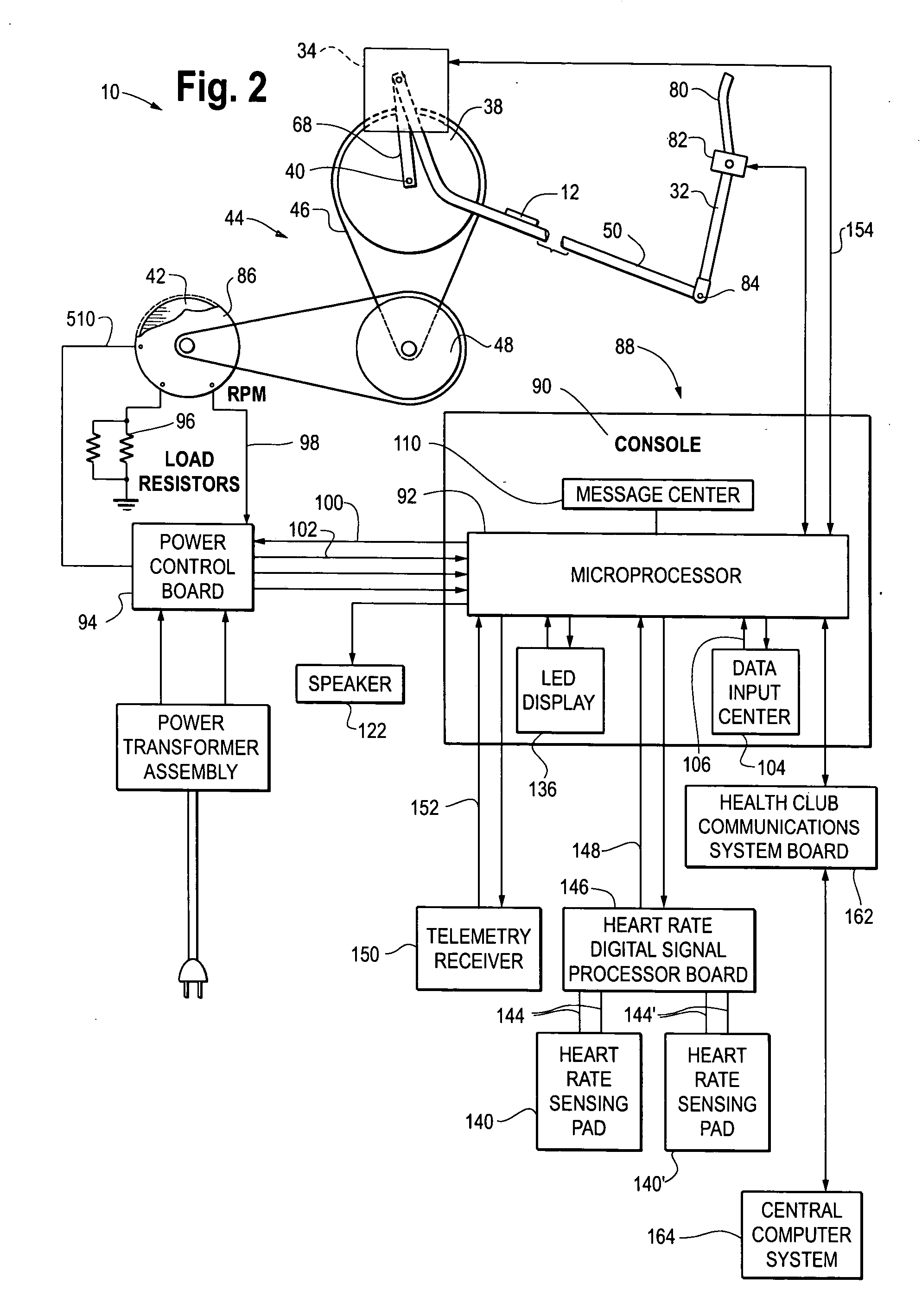 Elliptical step distance measurement