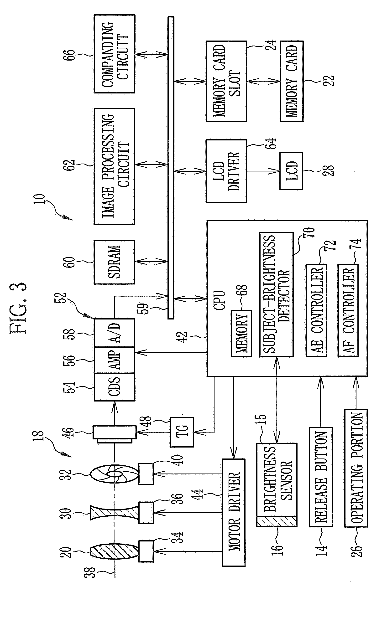 Imaging device capable of reducing power consumption