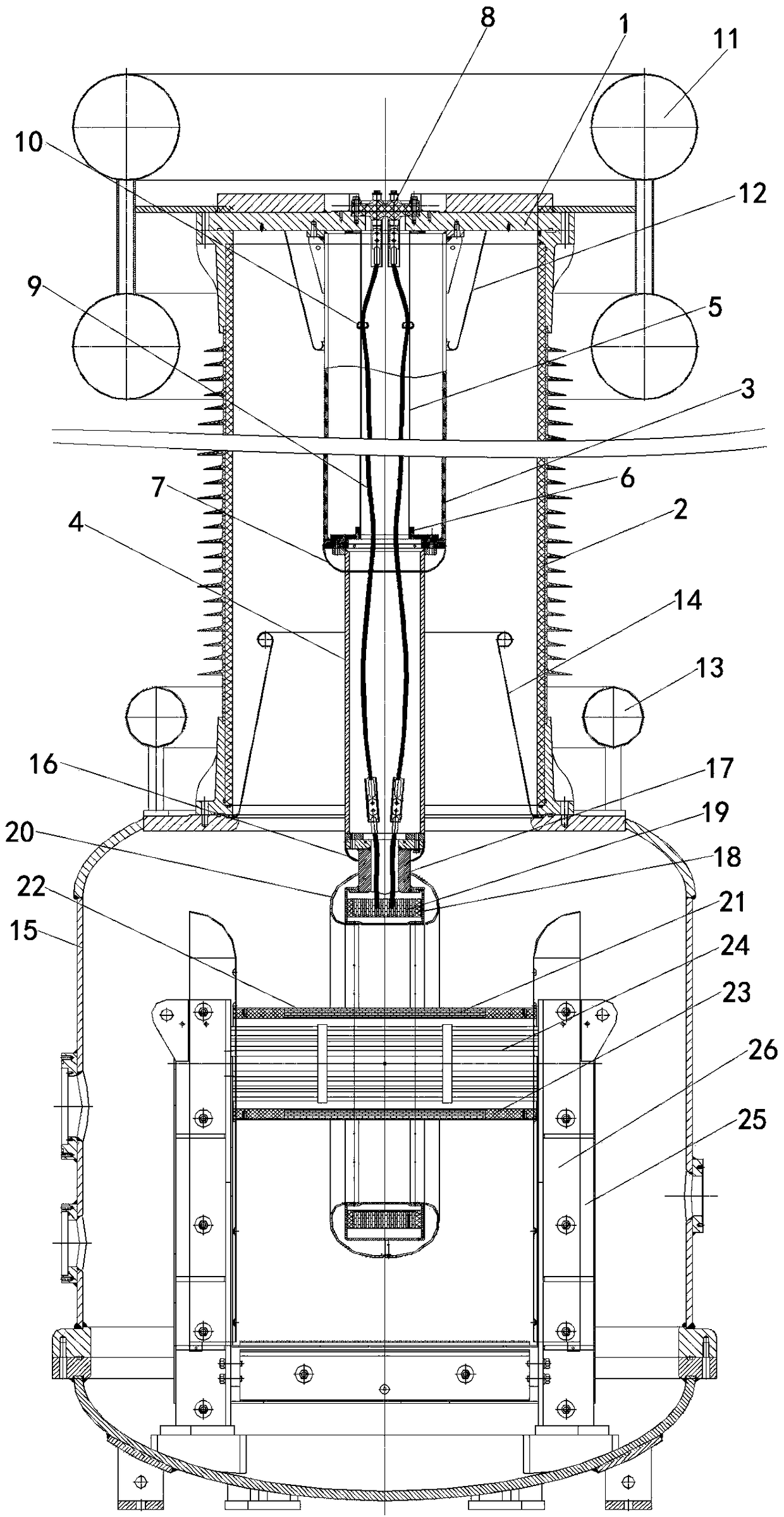 535 KV energy supply transformer