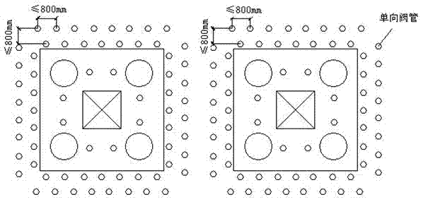 Method for reinforcing existing pile foundation in collapsed loess area by slip casting