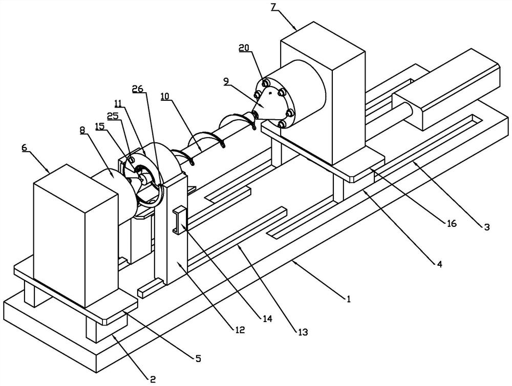 Injection molding machine screw maintenance equipment