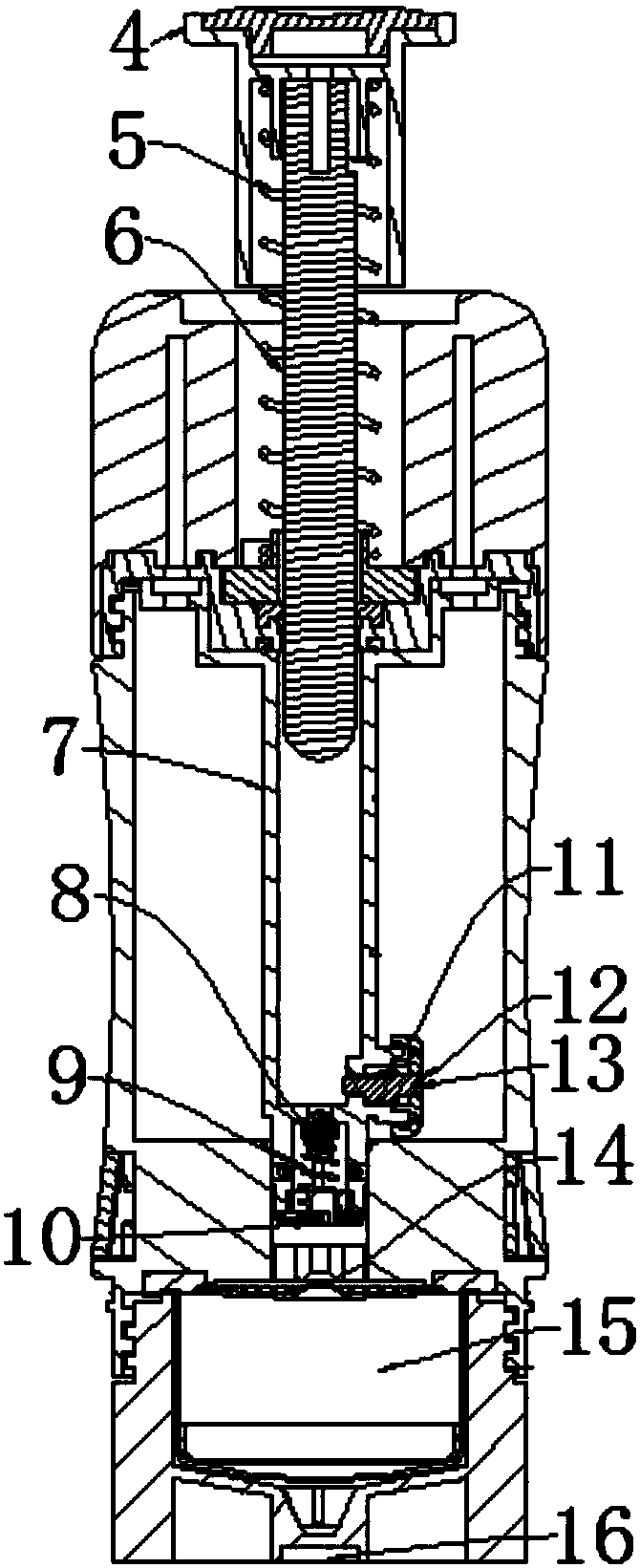 Manual coffee machine