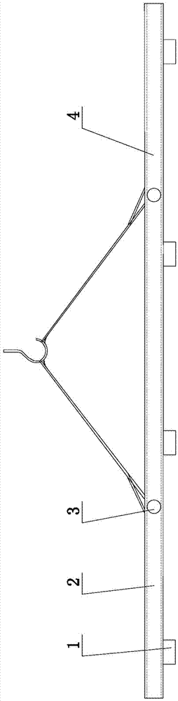 Special tool jig for combining and hoisting end beams of multifunctional aluminum electrolysis crane