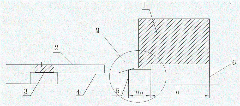 Long and thin inner cavity deep hole splitting method for aircraft engine