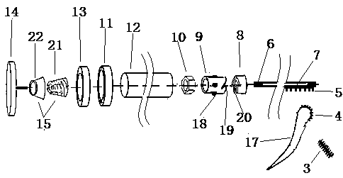 Rotation device for physical experiment