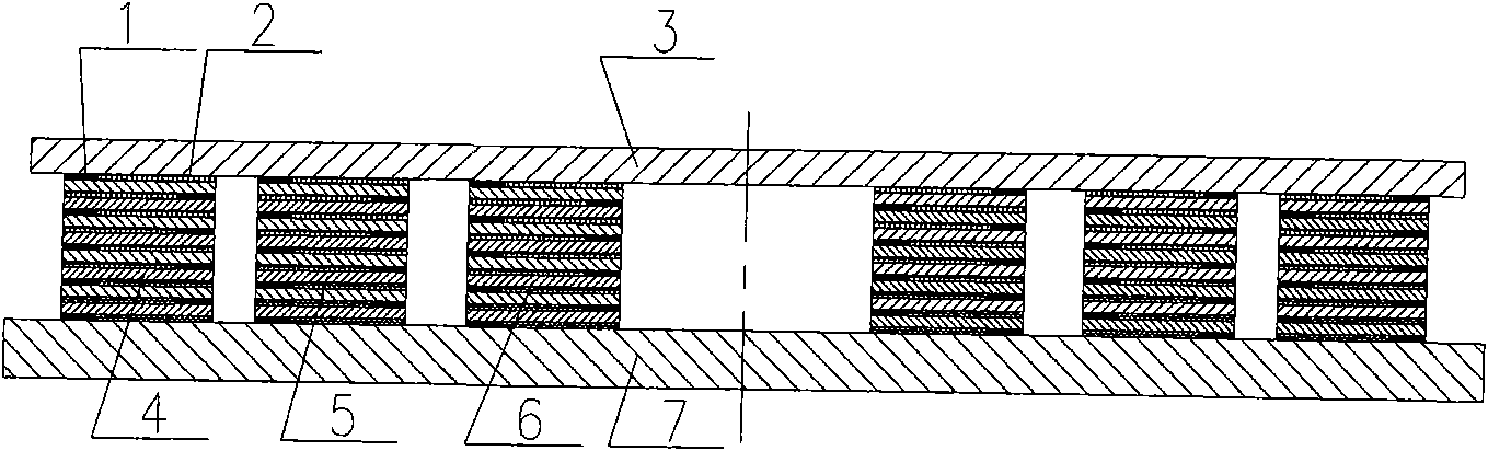 Composite structured corrugated pipe by diffusion welding