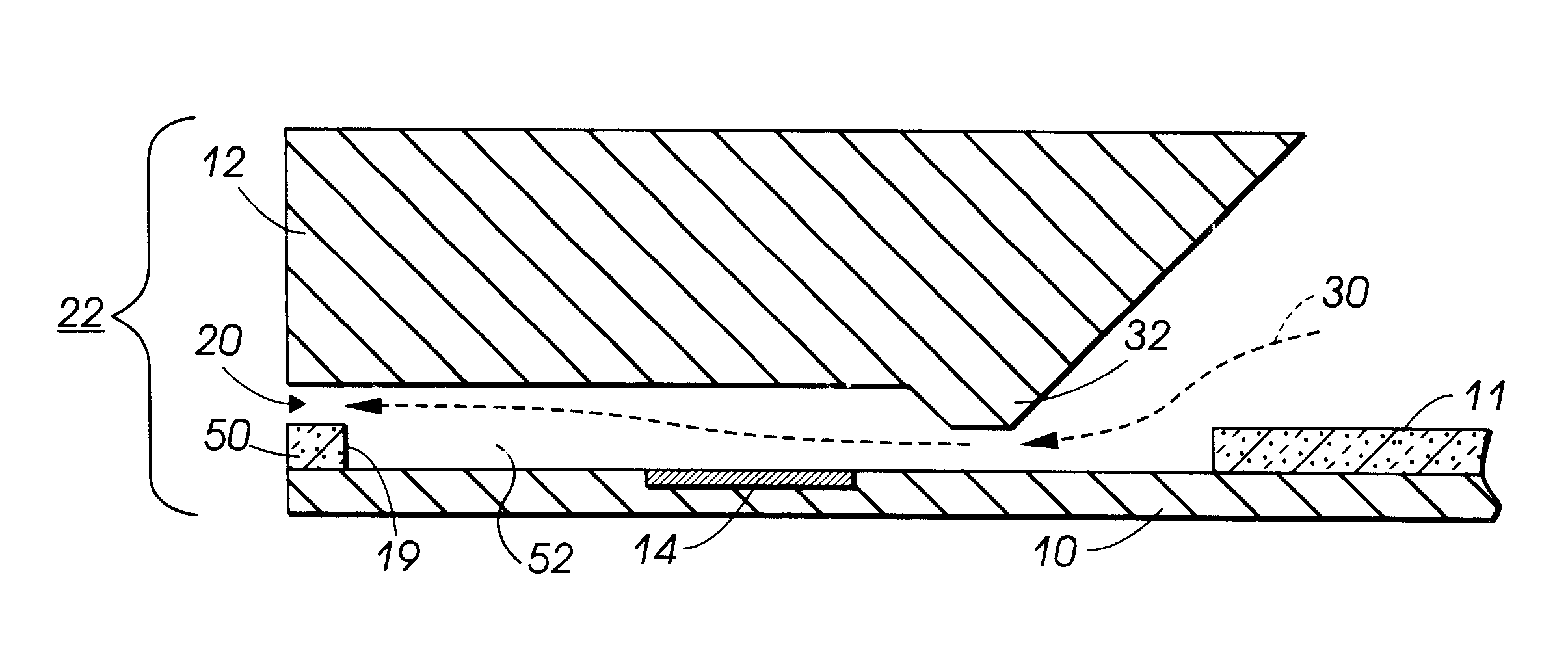 Thin front channel photopolymer drop ejector