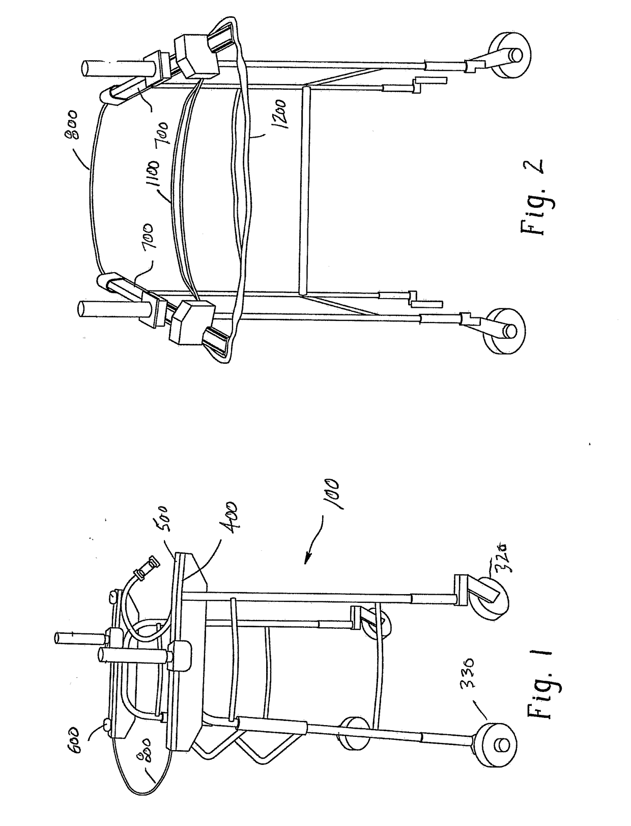 Reciprocating arm motion walker