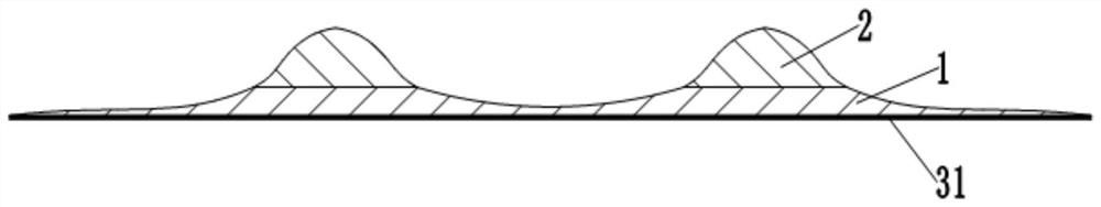 Anti-salient point cup and manufacturing method thereof