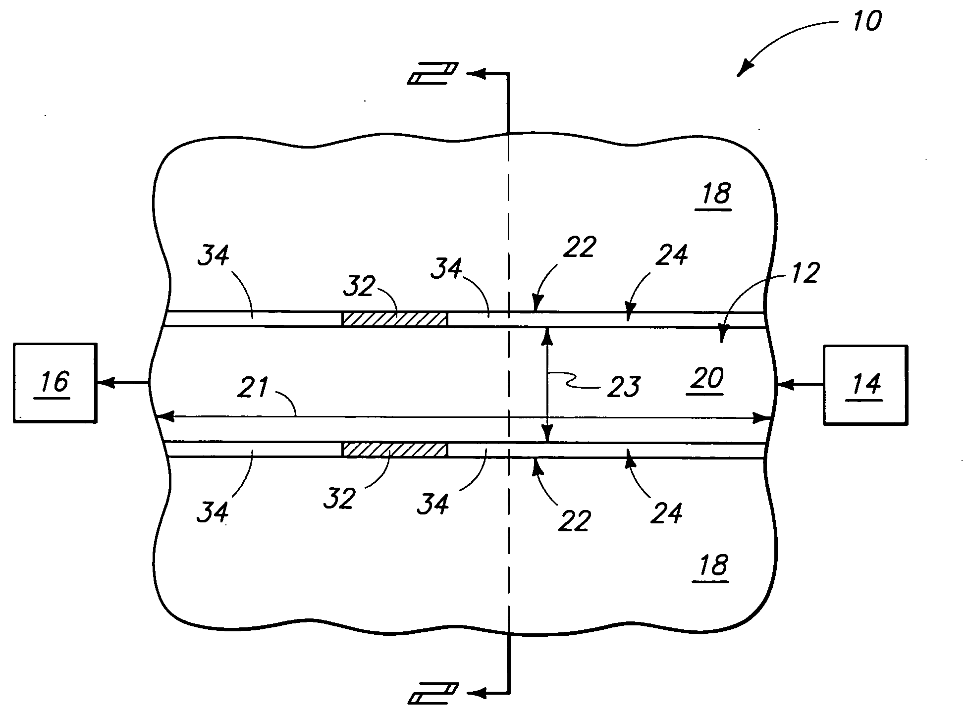 Semiconductor constructions, methods of forming semiconductor constructions, light-conducting conduits, and optical signal propagation assemblies