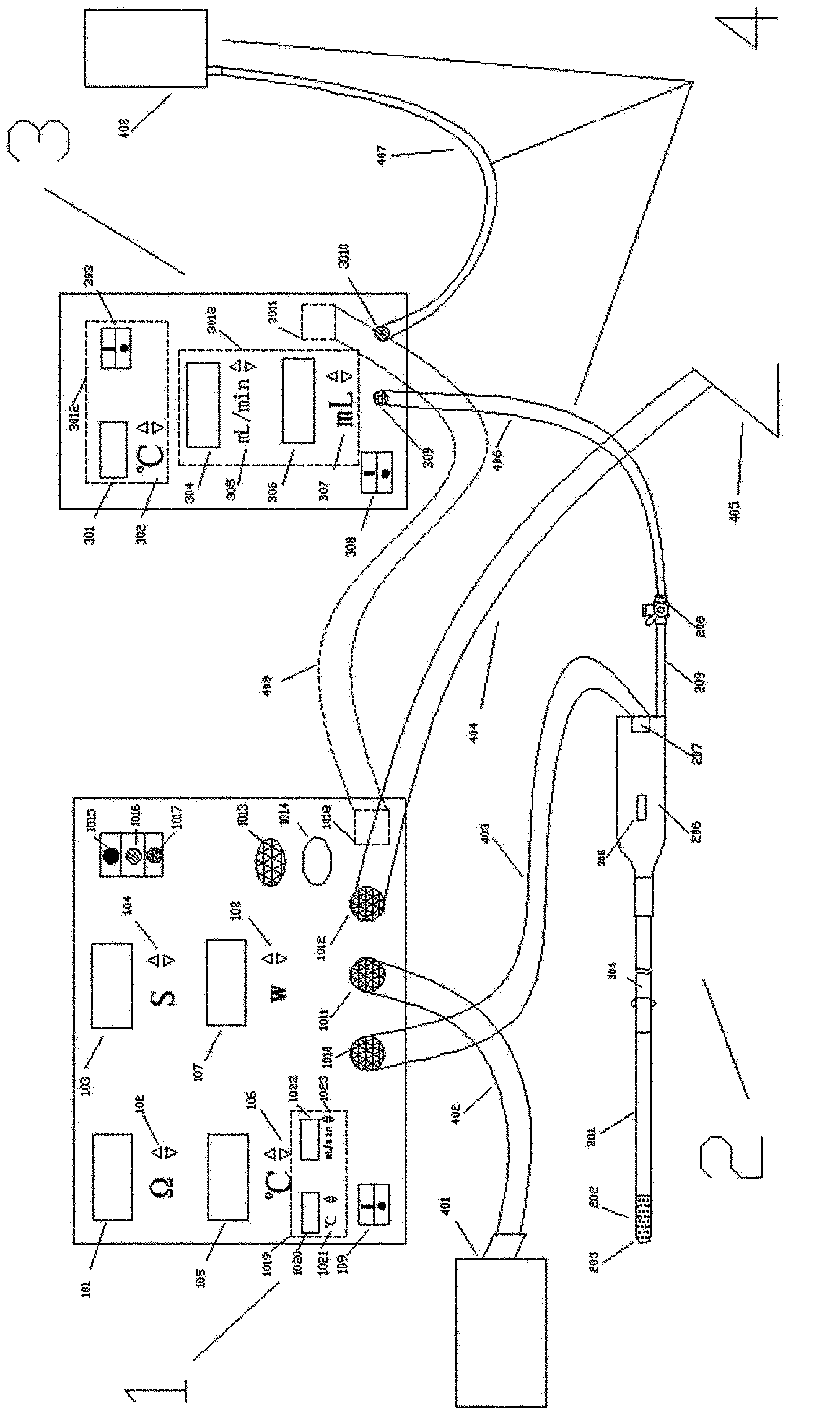 Cold saline perfusion ablation catheter system