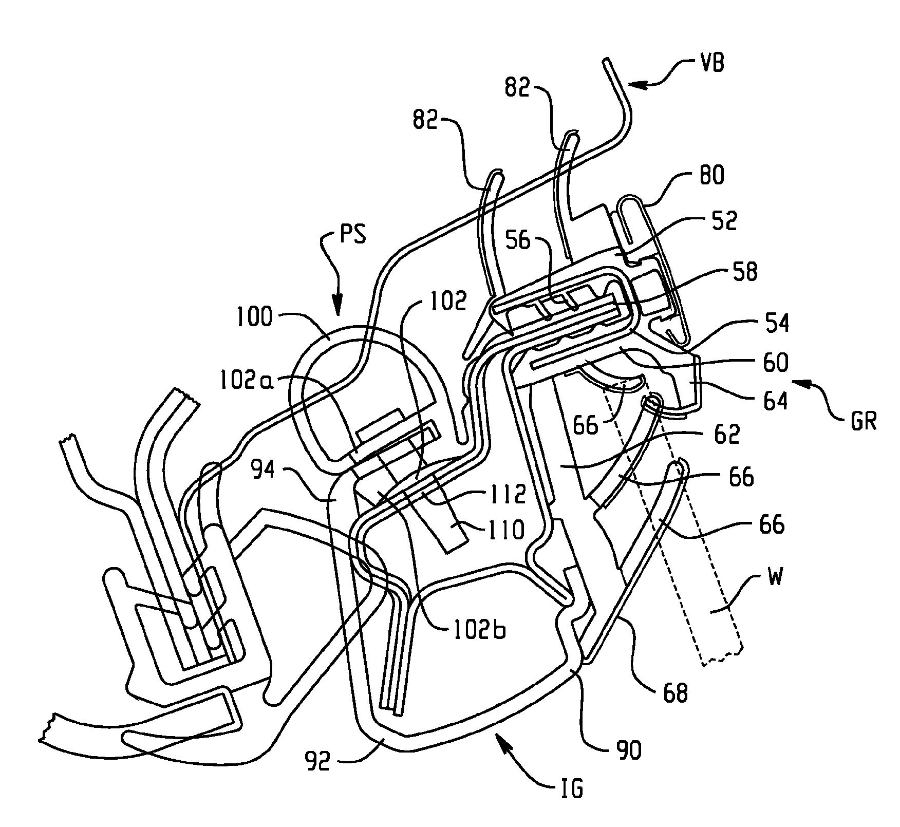 Inner garnish assembly module system