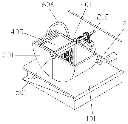 Stirring and dumping device for seasoning base materials