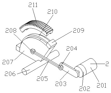 Stirring and dumping device for seasoning base materials