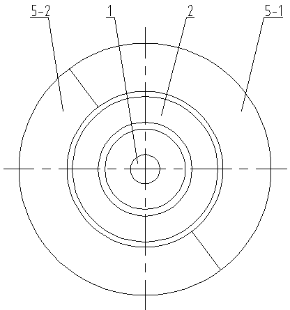 Process and die for forging big circular ring with rectangular section