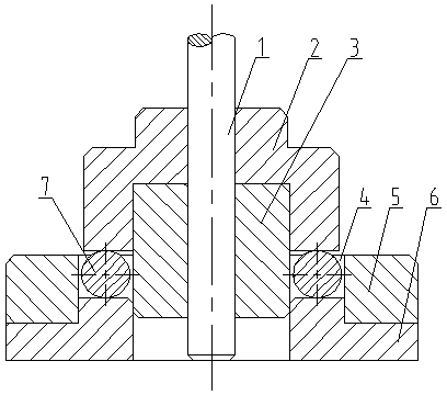 Process and die for forging big circular ring with rectangular section