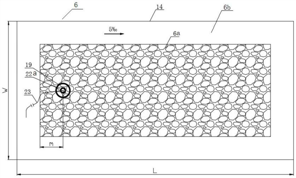 Coal mine underground reservoir monitoring simulation test device