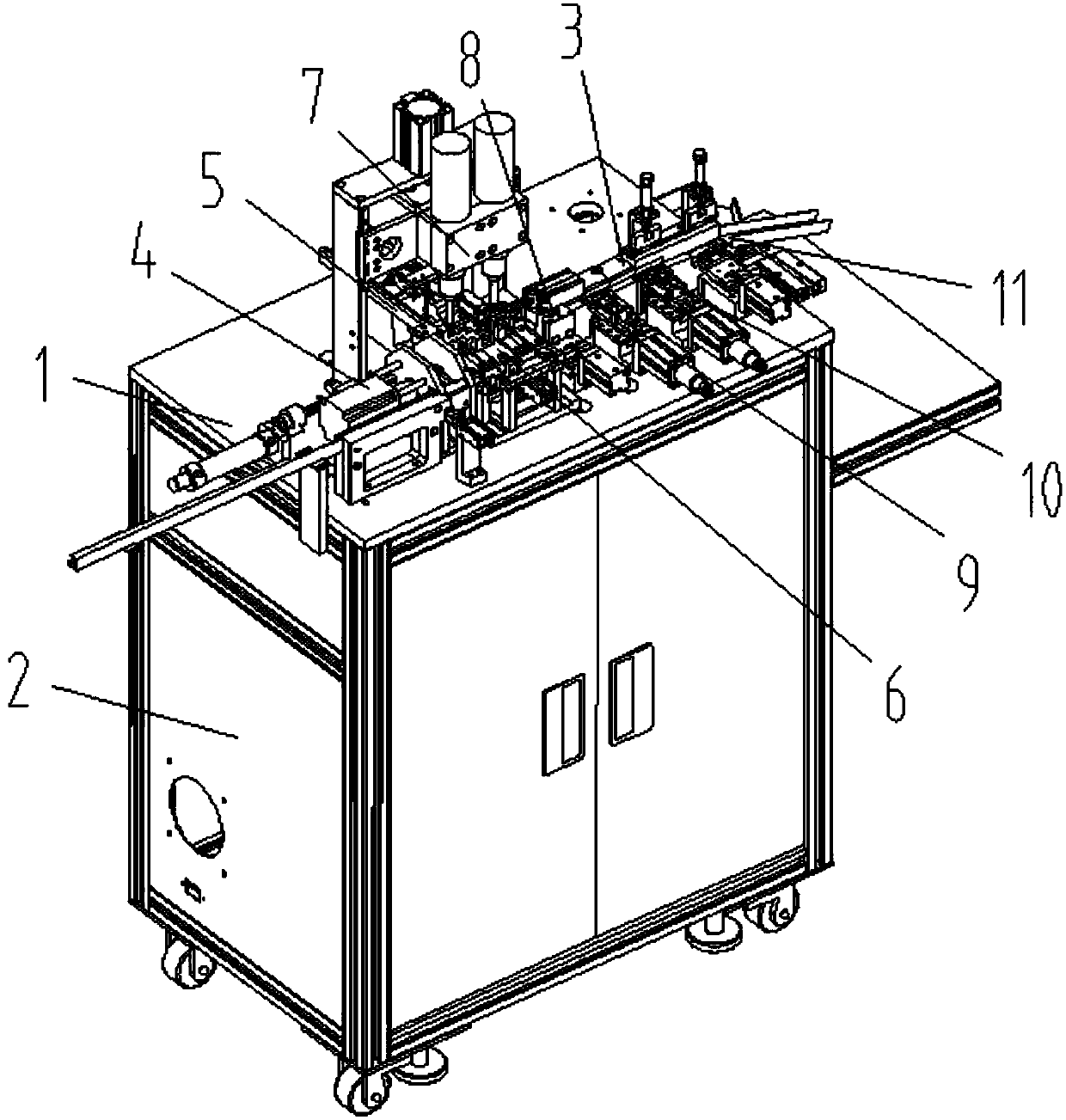 A fully automatic integrated processing machine for vga interface