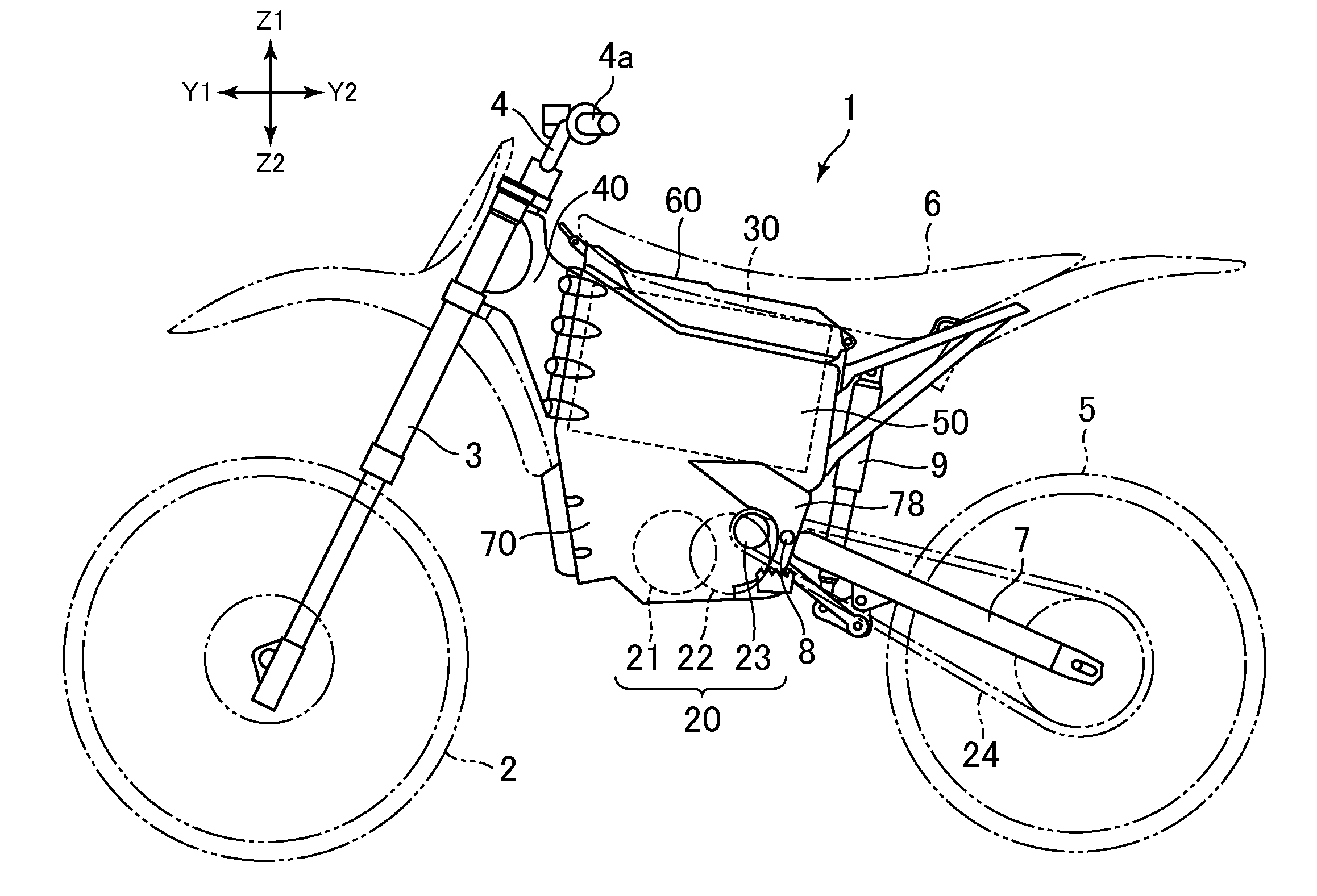 Saddle-type electric vehicle