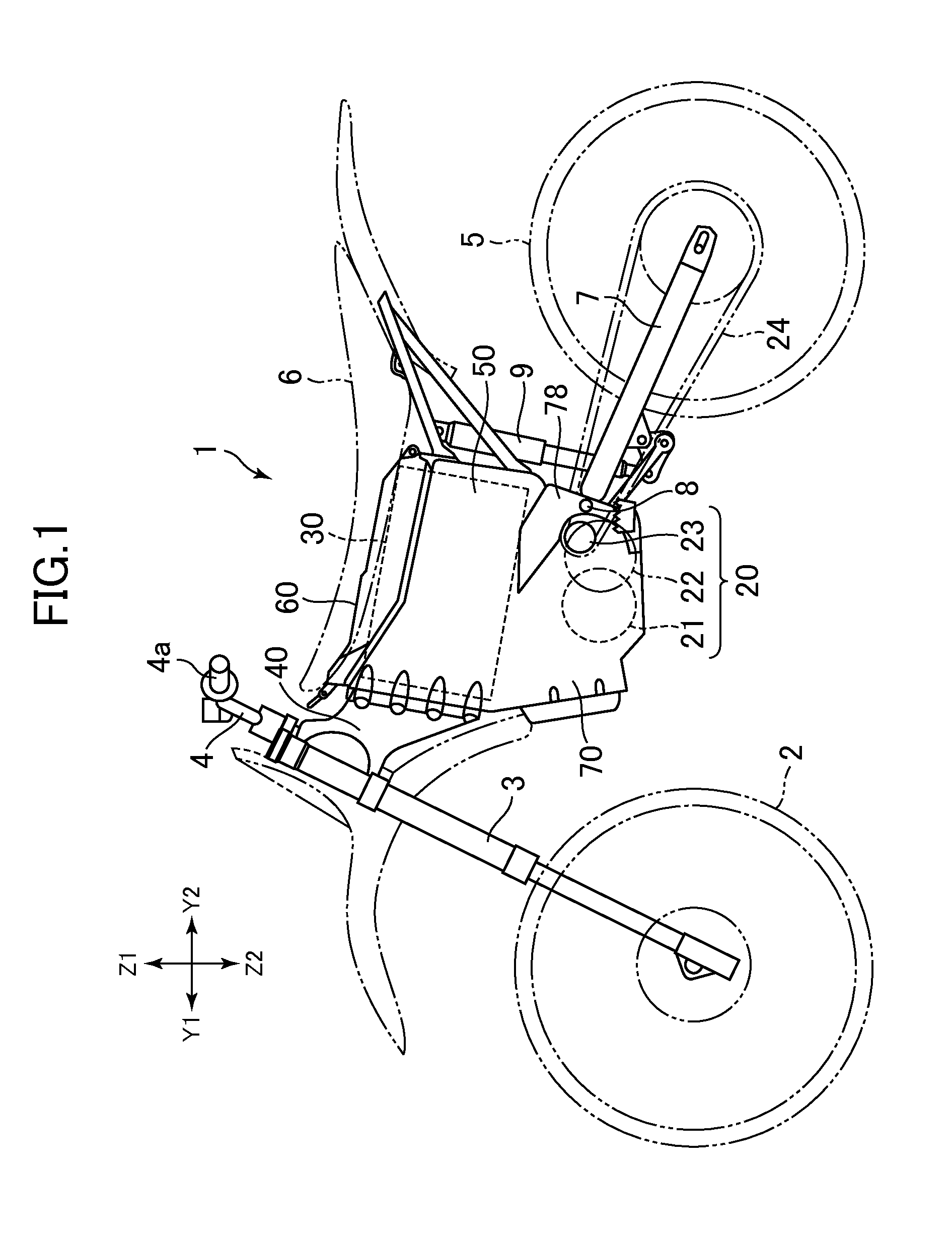 Saddle-type electric vehicle