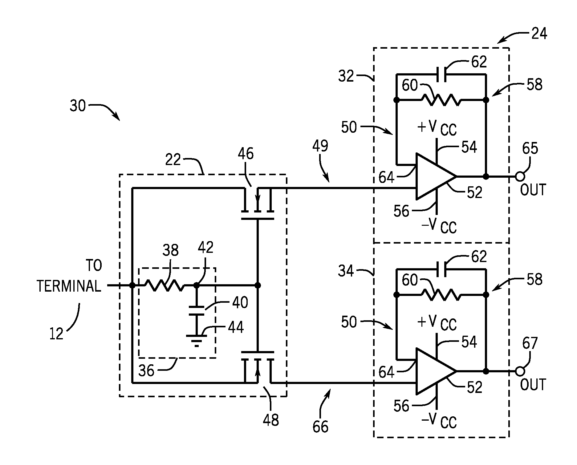 Automatic bipolar signal switching