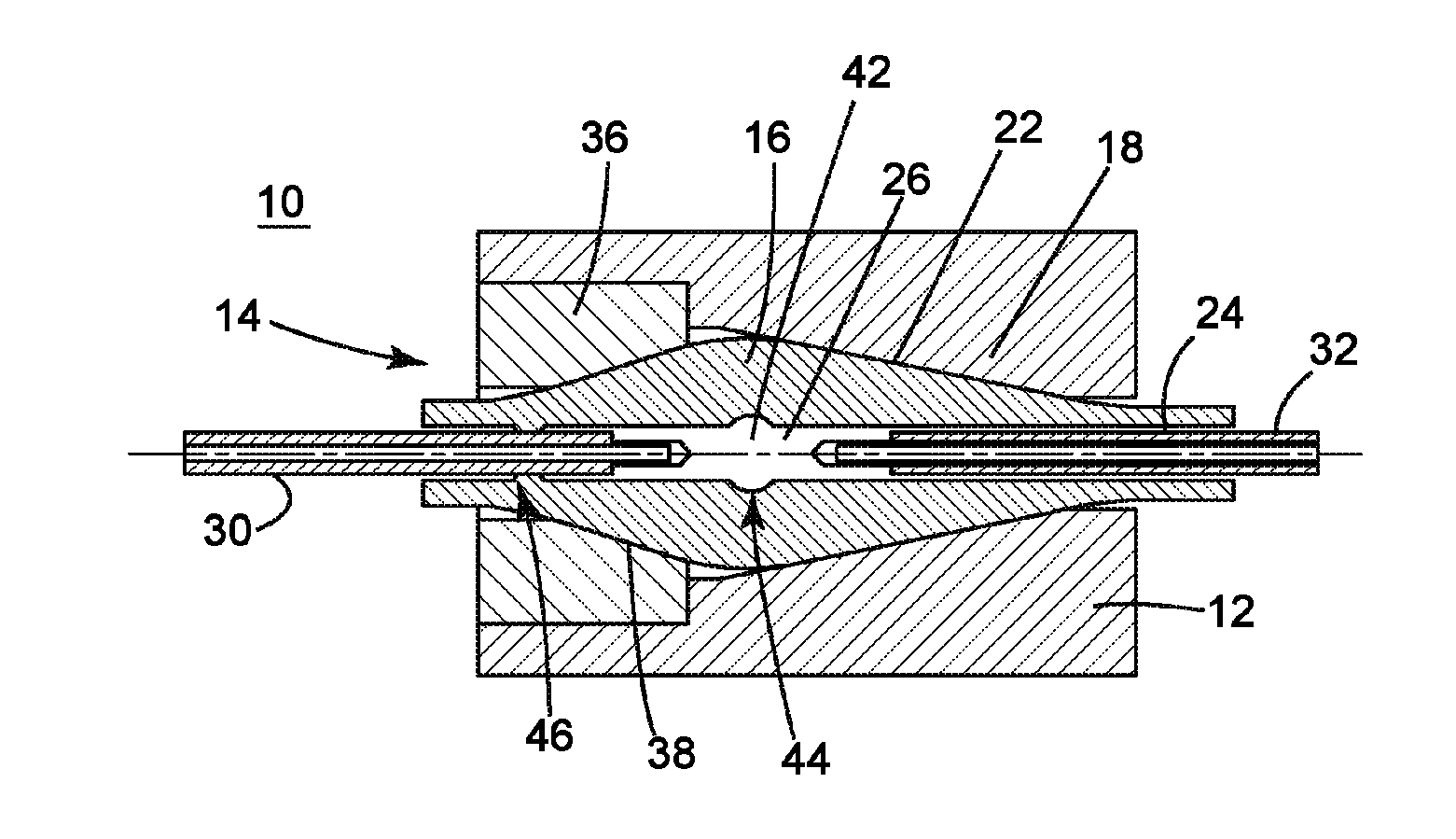 Flexible sealing connector