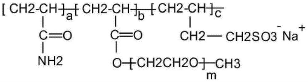 Sand-carrying fluid with effects of improving flow resistance of thickened oil and stabilizing clay