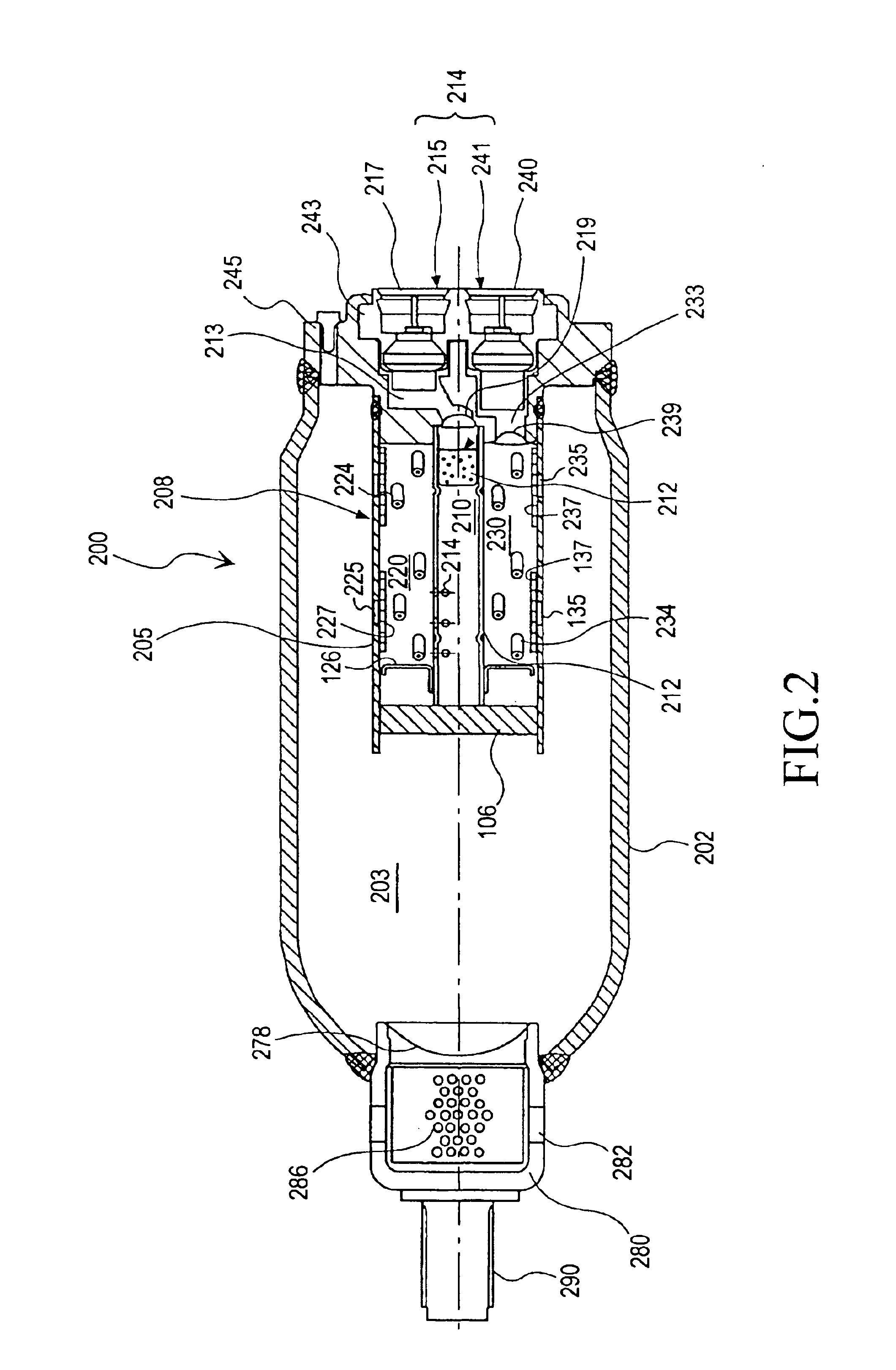 Multi-stage expansion tire hybrid inflator