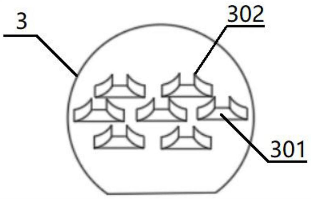 Styrene-butadiene latex degassing device and degassing method