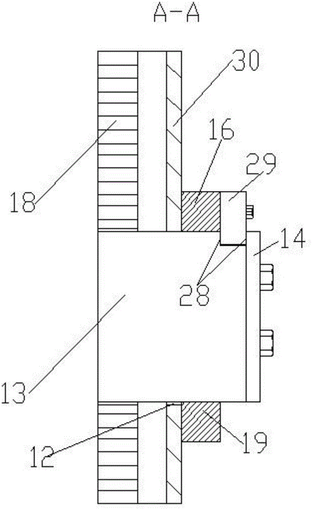 Rack type safe brake device for electromagnetic lever of lifting equipment