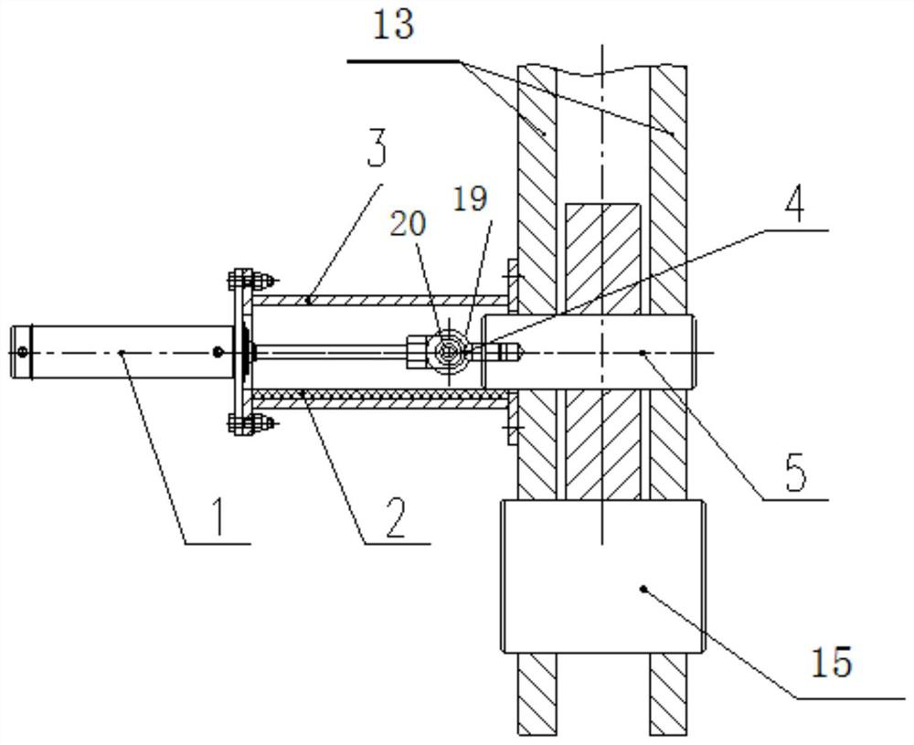 Unhooking and resetting device