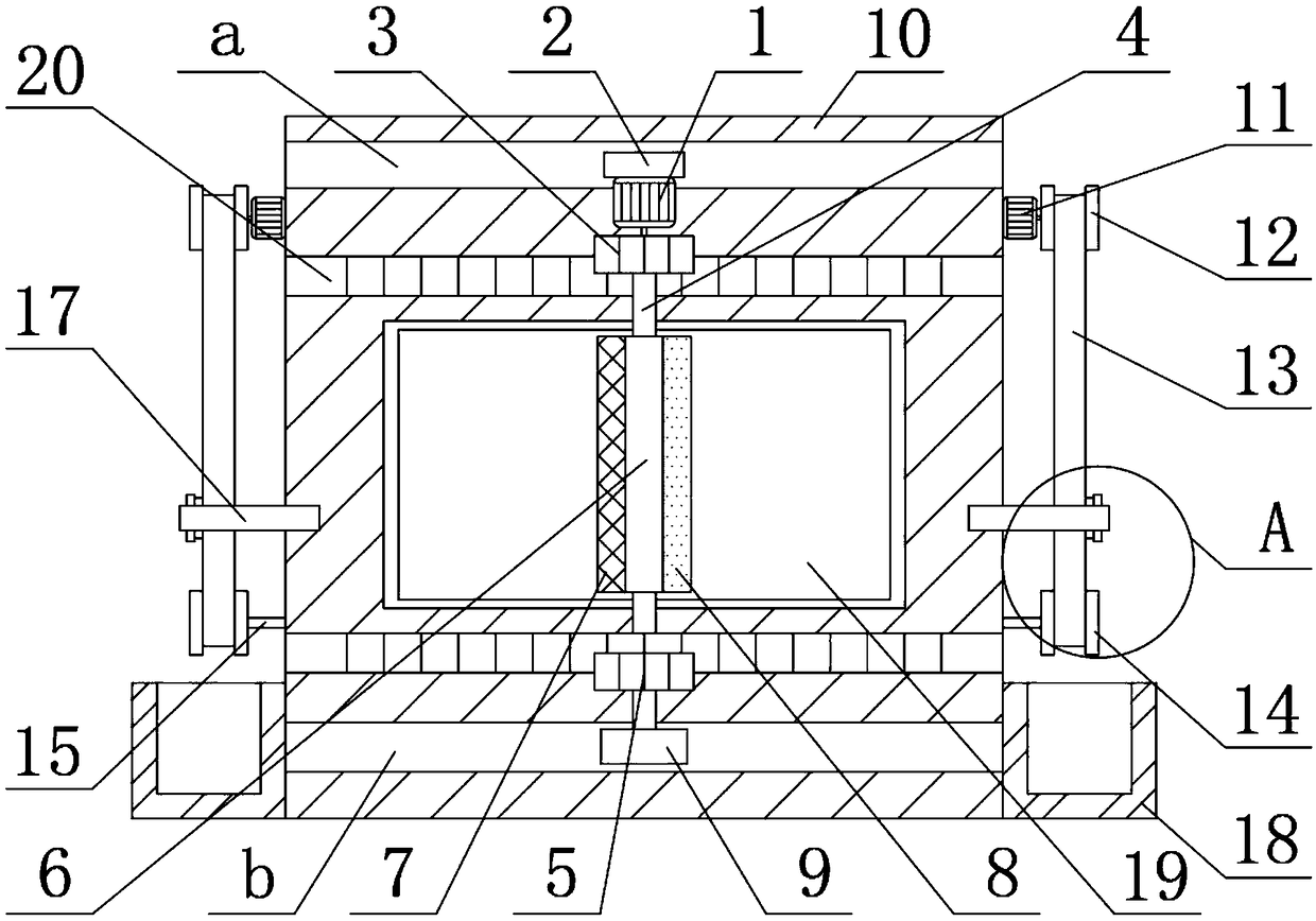 Automatic cleaning device for computer display screen