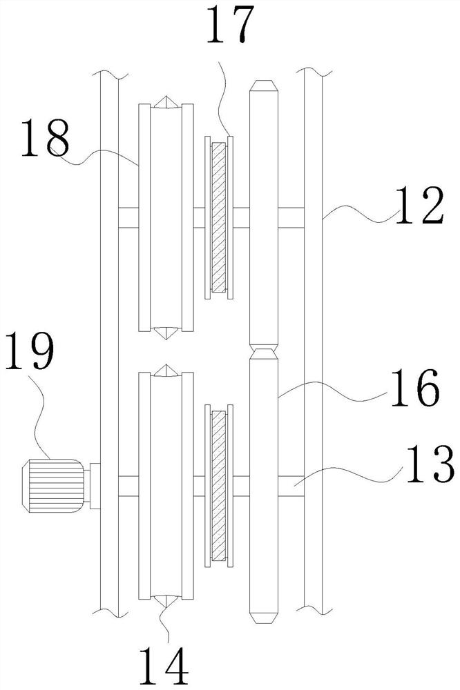 A kind of waste cable cut-off stripping device