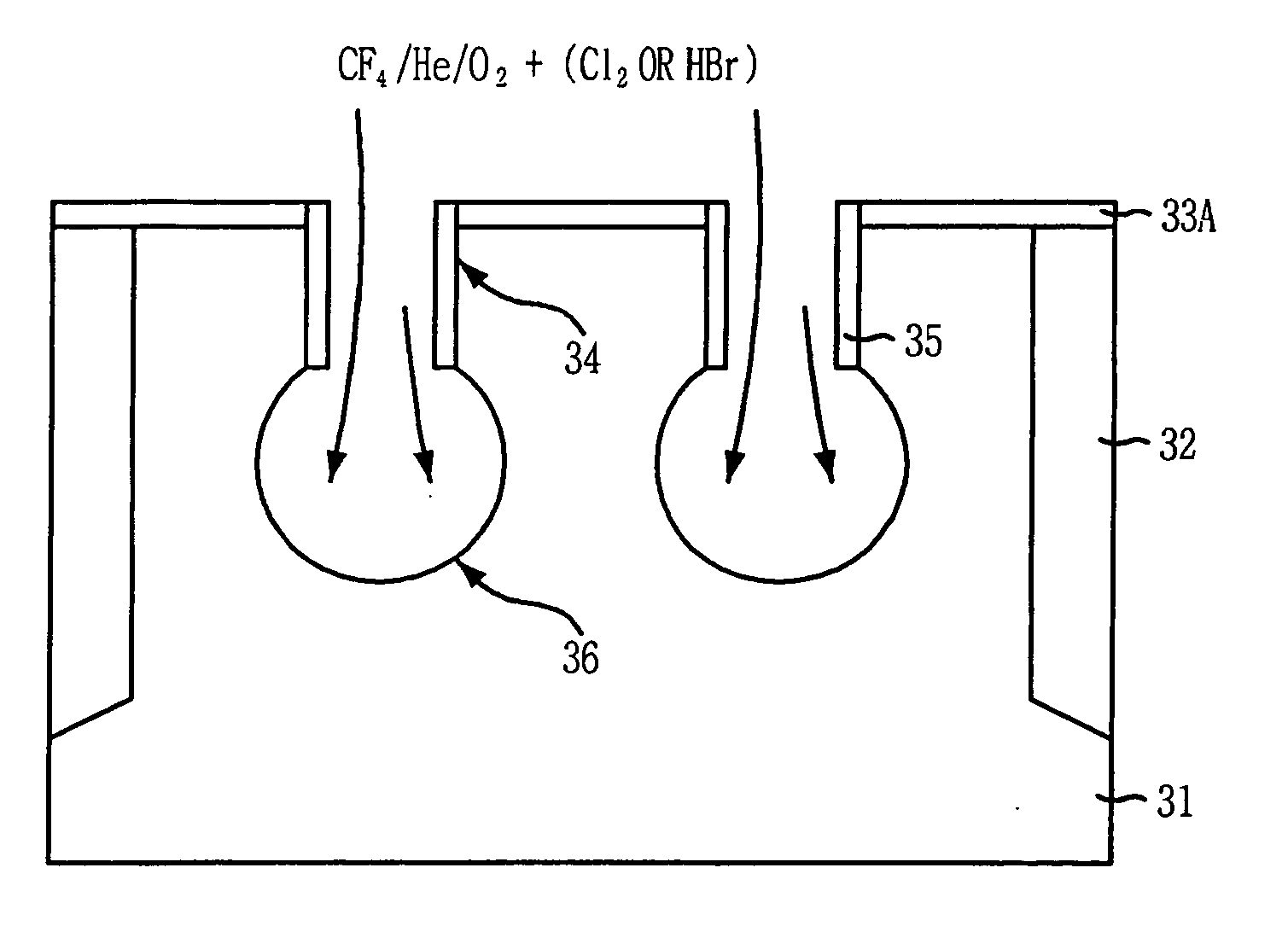 Method for fabricating semiconductor device with bulb shaped recess gate pattern