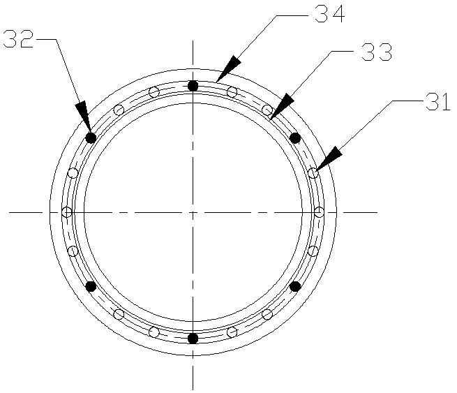 Value limiting stress concrete electric pole