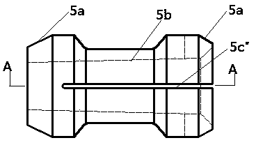 Taper shank automatic clamping device